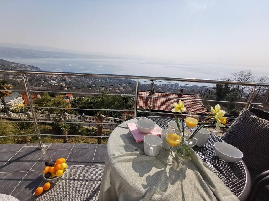 Ferienwohnung Mit 180° Meerblick Dobreć Εξωτερικό φωτογραφία