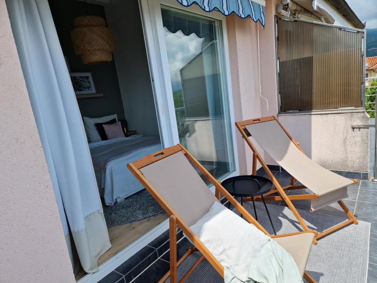 Ferienwohnung Mit 180° Meerblick Dobreć Εξωτερικό φωτογραφία