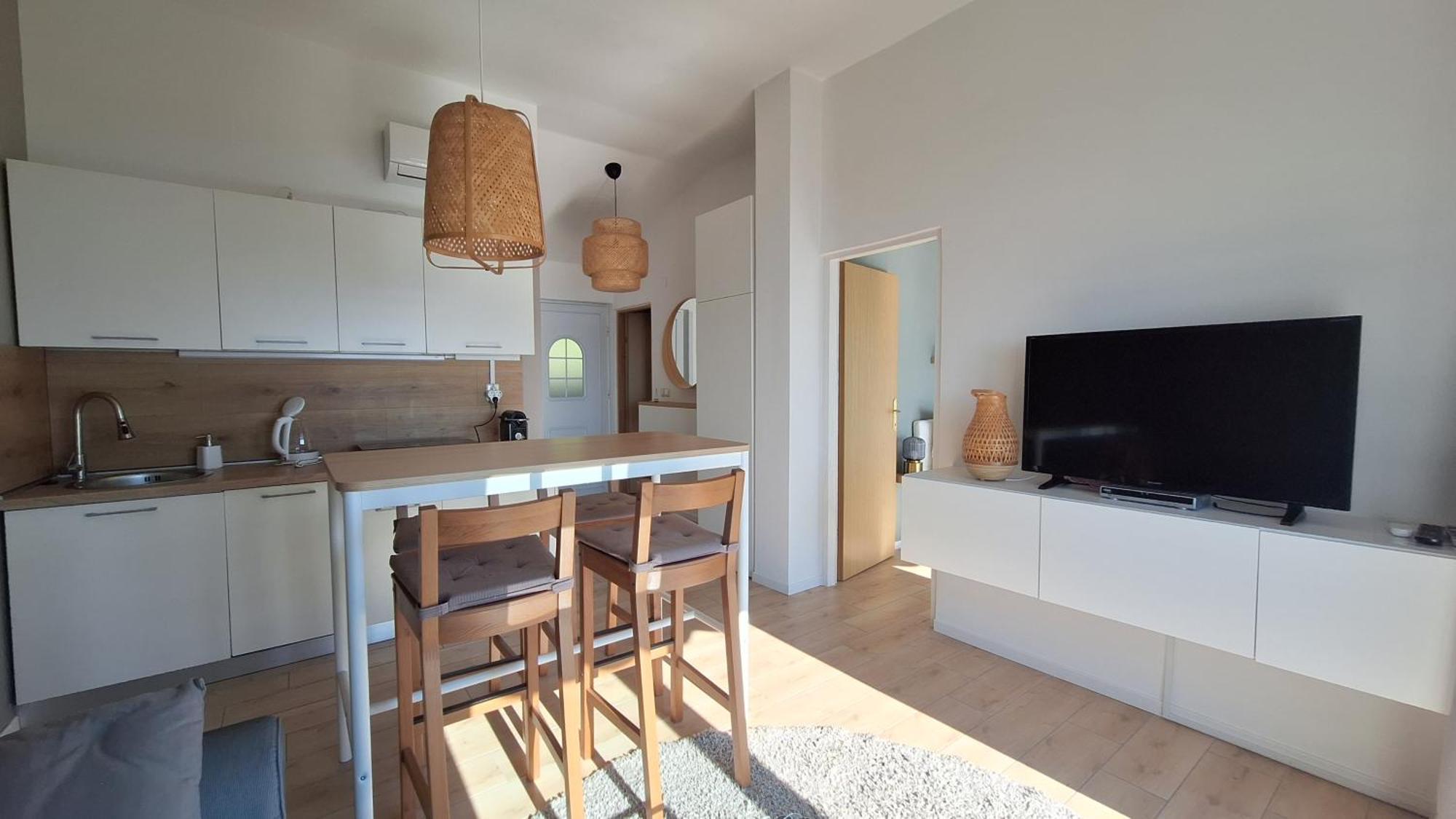 Ferienwohnung Mit 180° Meerblick Dobreć Εξωτερικό φωτογραφία