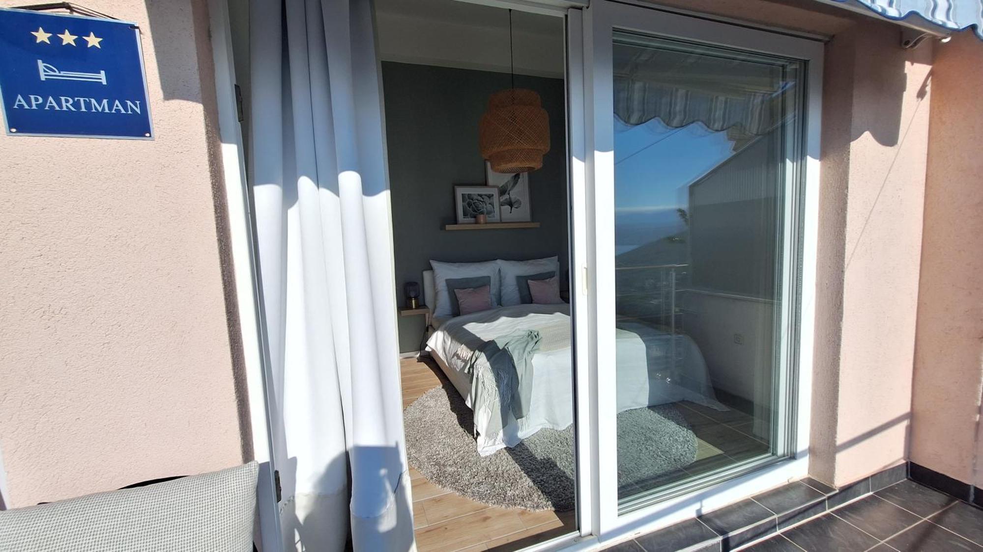 Ferienwohnung Mit 180° Meerblick Dobreć Εξωτερικό φωτογραφία