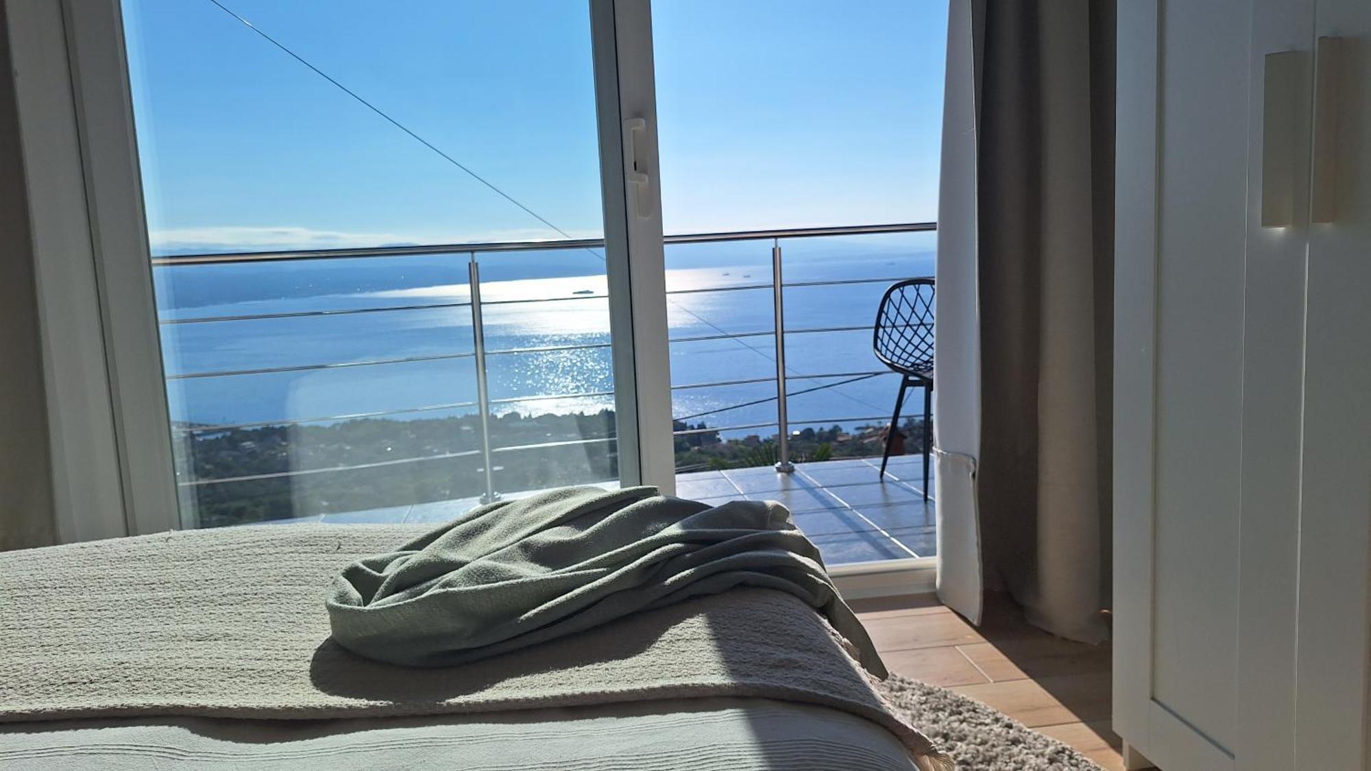 Ferienwohnung Mit 180° Meerblick Dobreć Εξωτερικό φωτογραφία