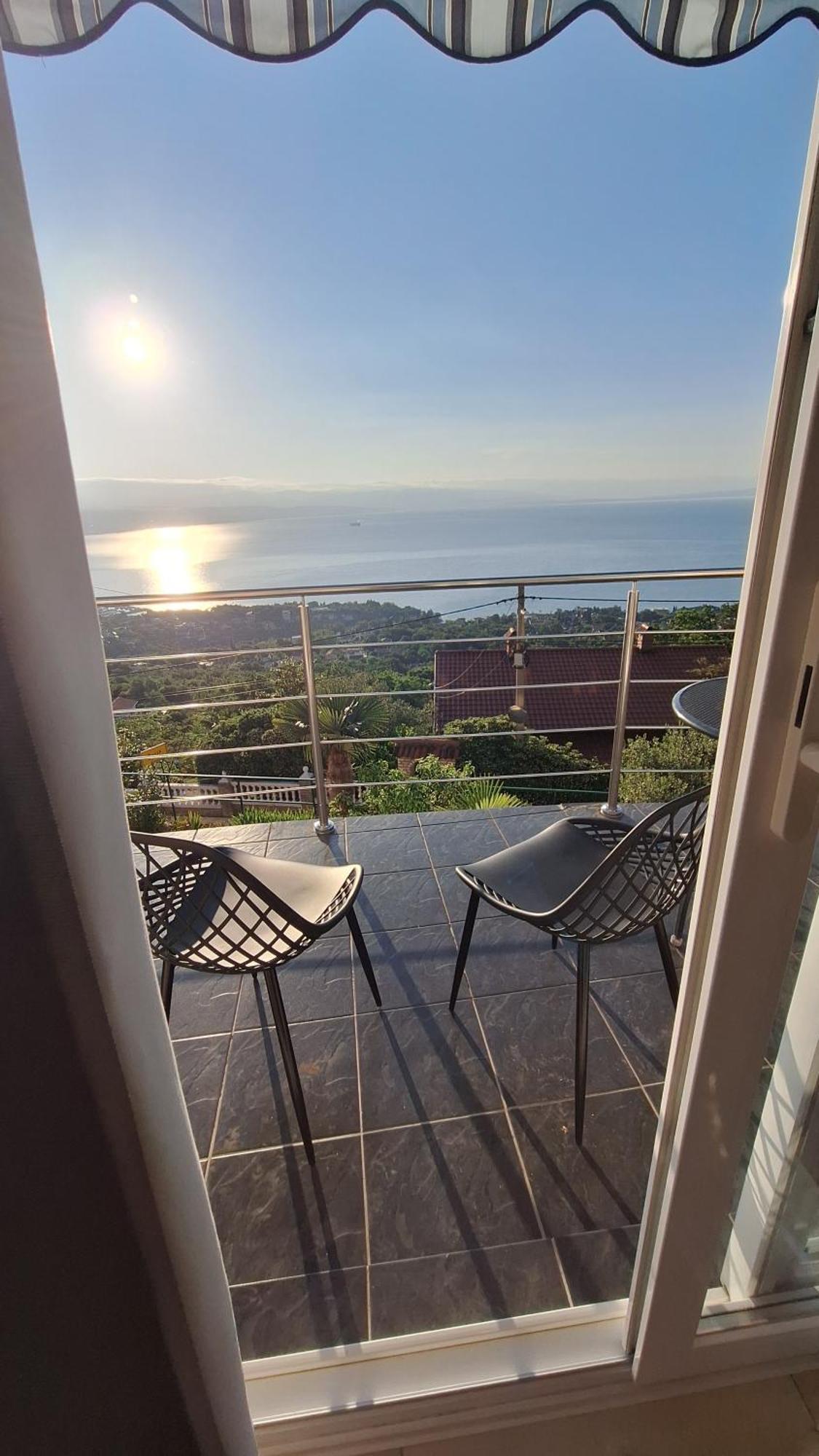 Ferienwohnung Mit 180° Meerblick Dobreć Εξωτερικό φωτογραφία