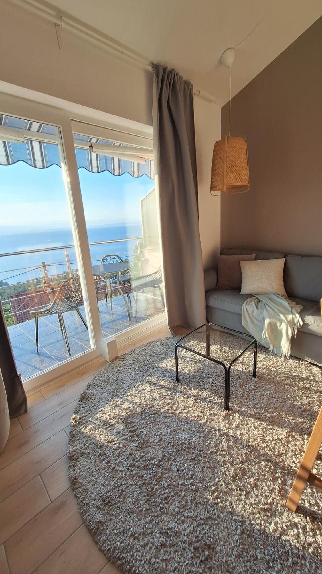 Ferienwohnung Mit 180° Meerblick Dobreć Εξωτερικό φωτογραφία